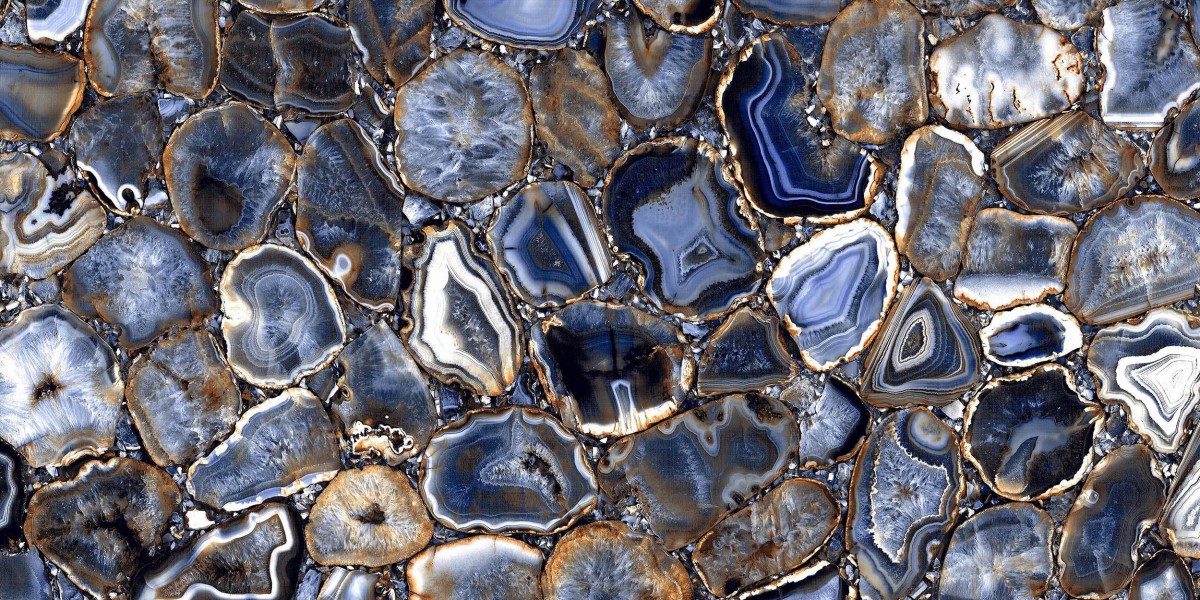 Gres szkliwiony polerowany ROCK AZUL 60x120 płytka imitująca kamień