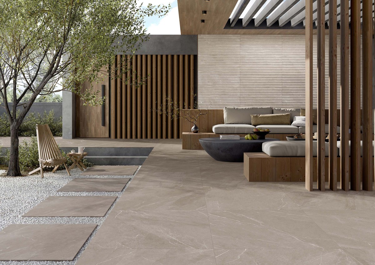 Gres ANGERS TAUPE H20 100x100