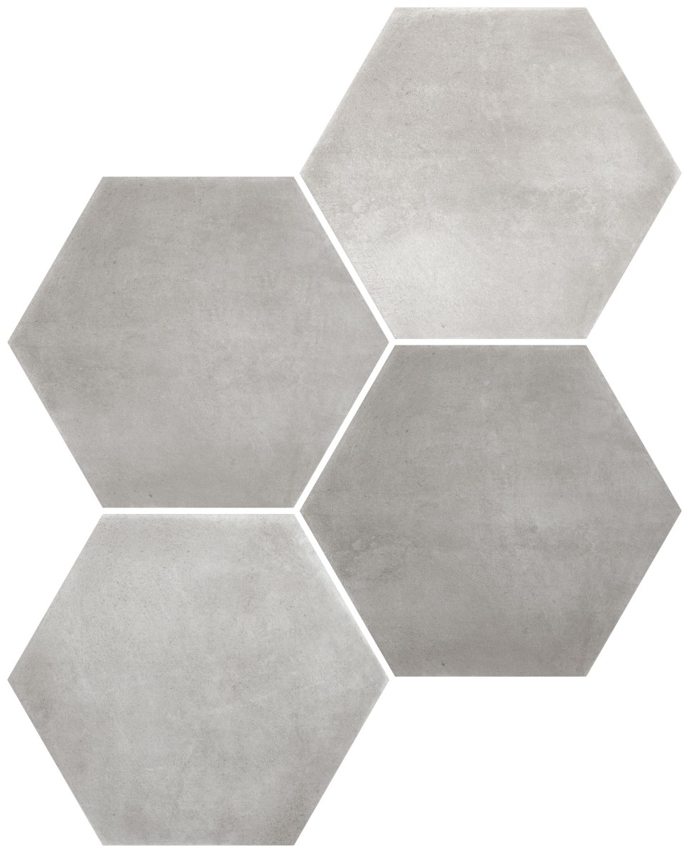 Gres CEMENTINE GREY HEX 23x27