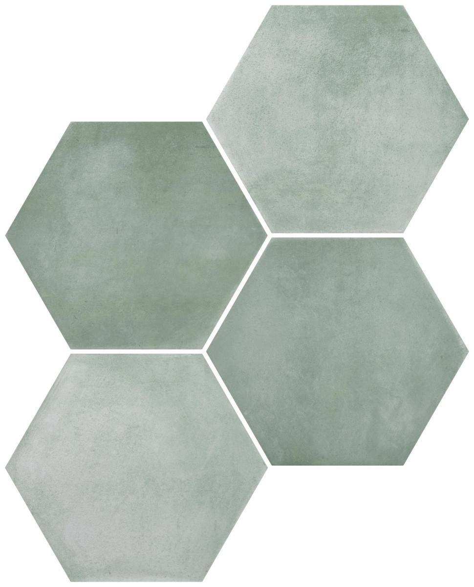 Gres CEMENTINE AQUA HEX 23x27