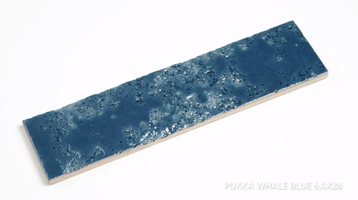 Płytka ścienna PUKKA WHALE BLUE 6,4X26