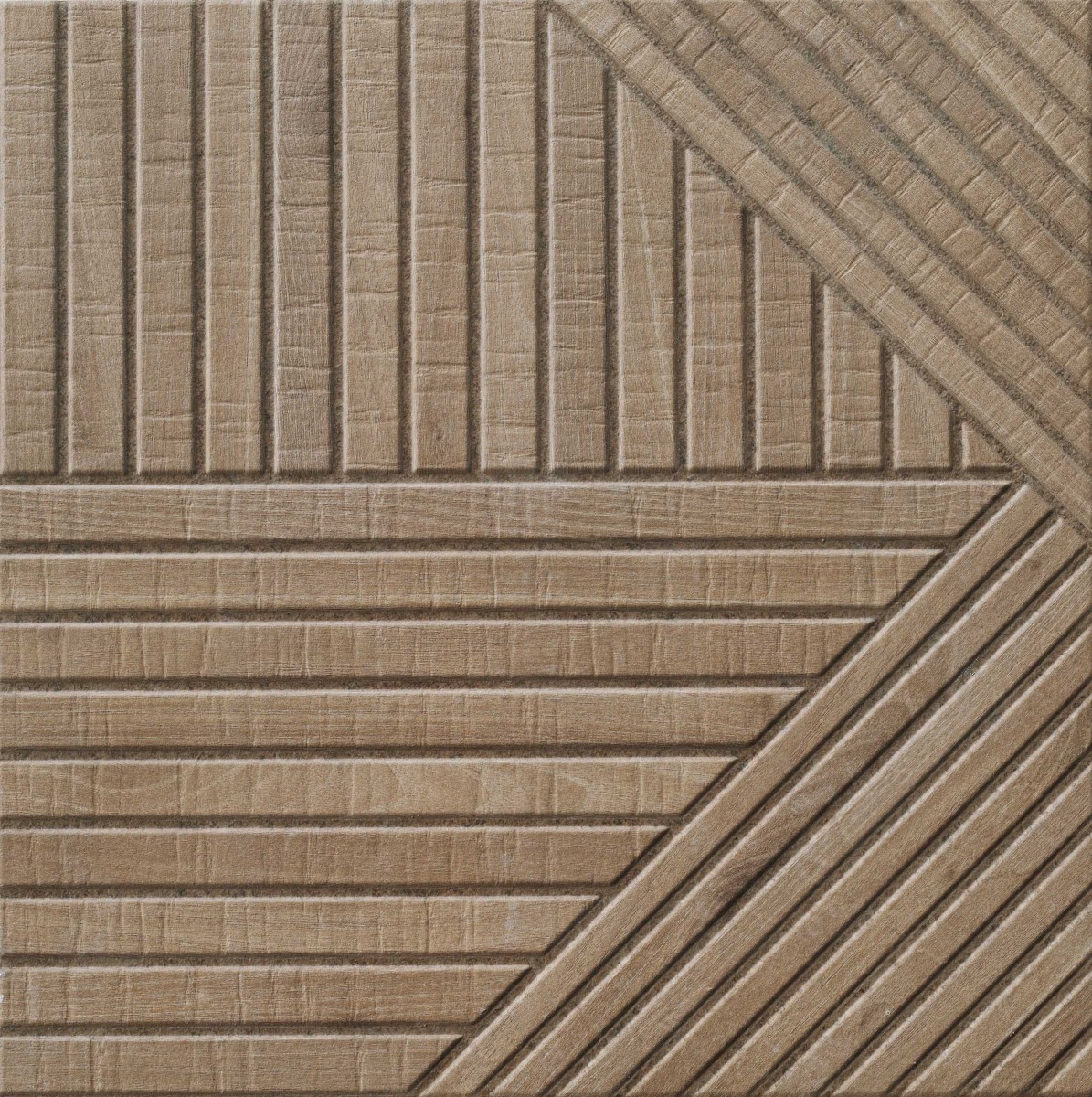 Gres TANGRAM WOOD OAK 44x44 płytka imitacja drewna