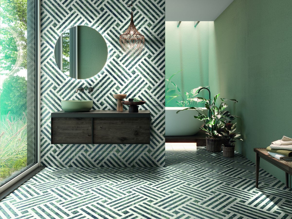 Gres GATSBY EMERALD 44x44