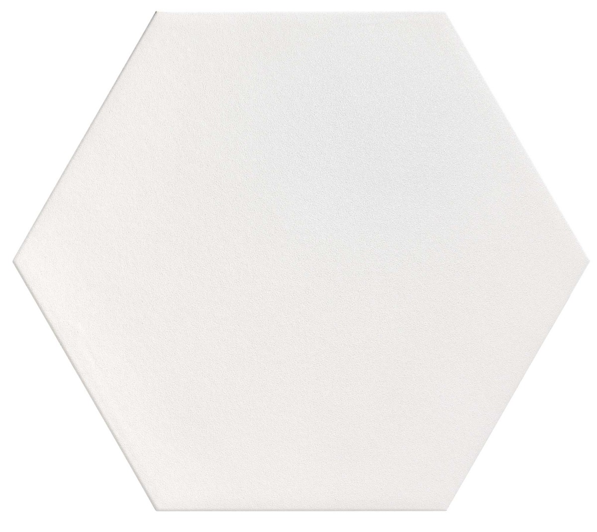 Gres ARGOS WHITE LAPATO 56x48,5 płytka heksagon biała