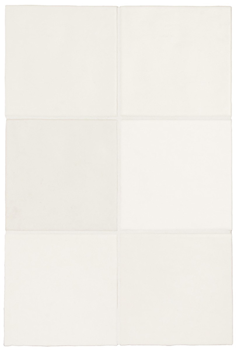 Płytka ścienna MAGMA WHITE MATT 13,2x13,2 biała kwadratowa cegiełka mat