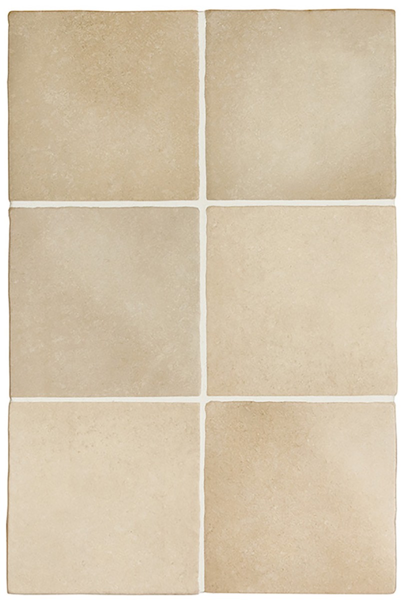 Płytka ścienna MAGMA SAHARA MATT 13,2x13,2 beżowa kwadratowa cegiełka mat