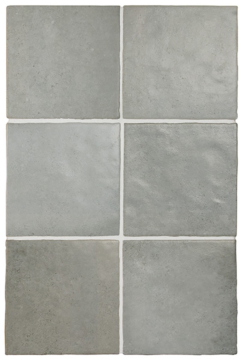 Płytka ścienna MAGMA GREY STONE MATT 13,2x13,2 szara kwadratowa cegiełka mat