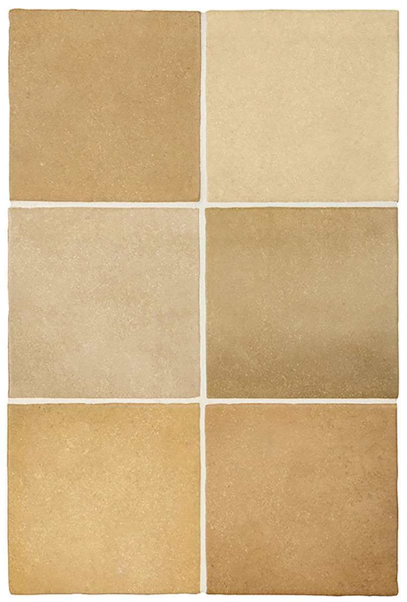 Płytka ścienna MAGMA AUTUMN MATT 13,2x13,2 pomarańczowa kwadratowa cegiełka mat