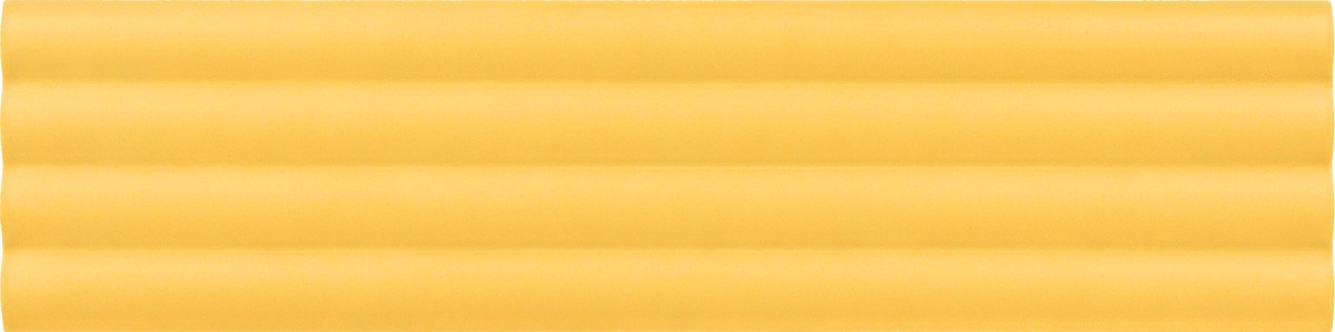 Płytka ścienna COSTA NOVA ONDA YELLOW MATT 5x20 strukturalna żółta cegiełka mat