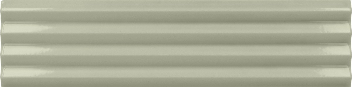 Płytka ścienna COSTA NOVA PRAIA TANSY GREEN GLOSS 5x20 strukturalna zielona cegiełka połysk