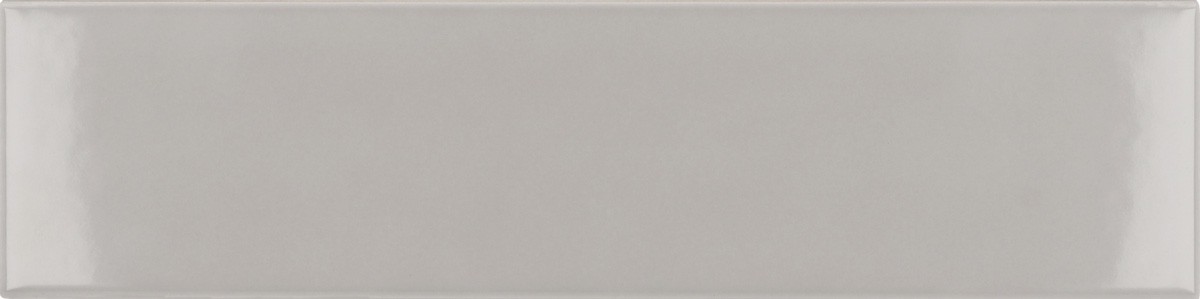 Płytka ścienna COSTA NOVA GREY GLOSS 5x20 mała szara cegiełka połysk