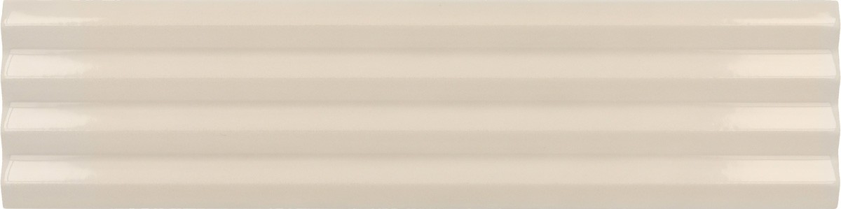 Płytka ścienna COSTA NOVA PRAIA BEIGE PALE GLOSS 5x20 strukturalna beżowa cegiełka połysk