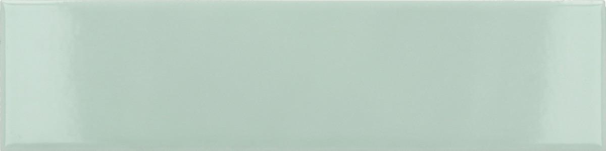 Płytka ścienna COSTA NOVA ALOE GLOSS 5x20 mała zielona, miętowa cegiełka połysk