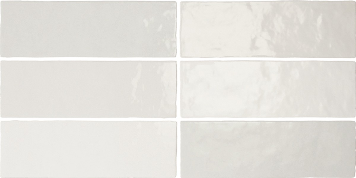 Płytka ścienna ARTISAN WHITE 6,5x20 biała cegiełka połysk