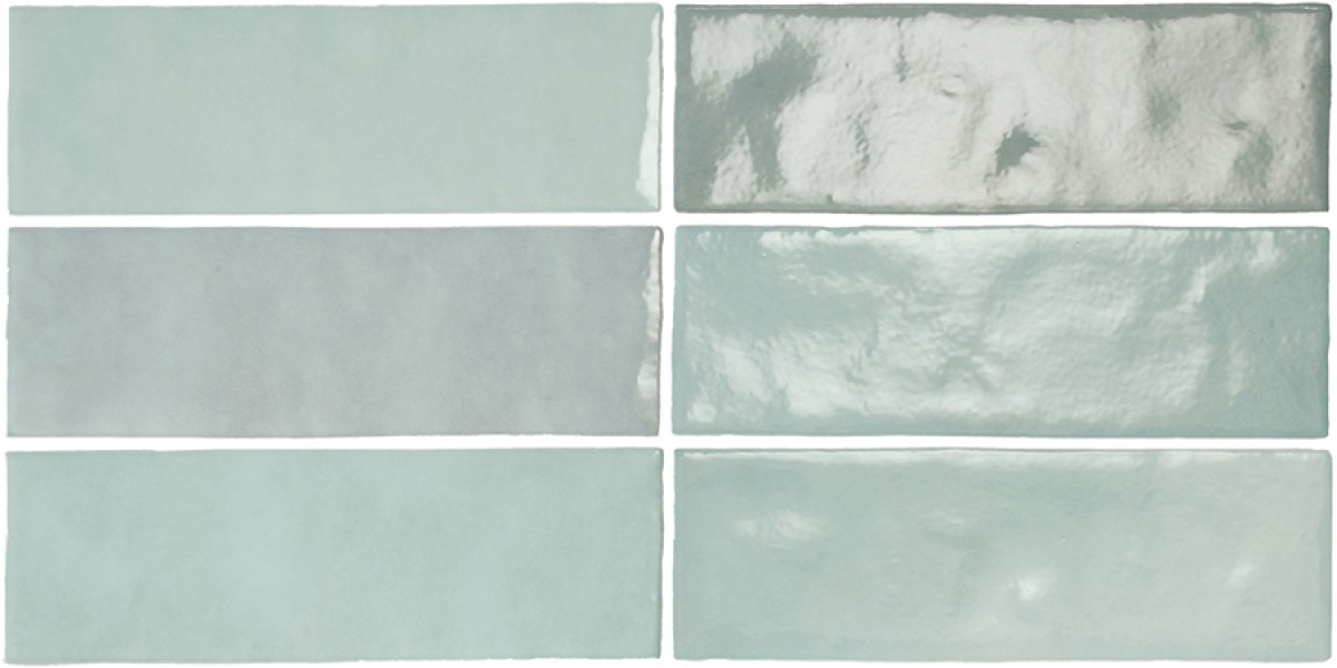 Płytka ścienna ARTISAN AQUA 6,5x20 niebieska cegiełka połysk