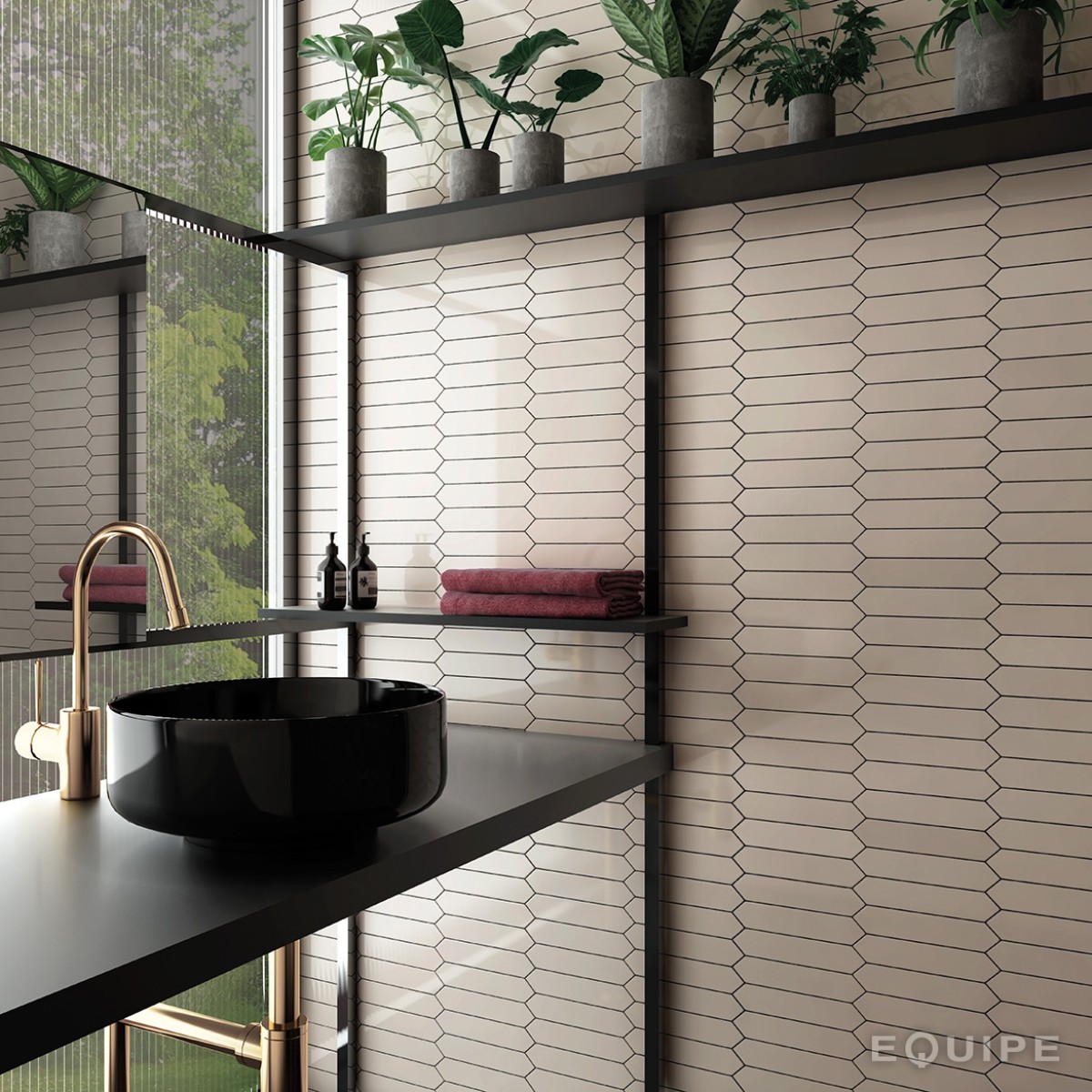 Płytka ścienna ARROW Gardenia Cream 5x25 (3)