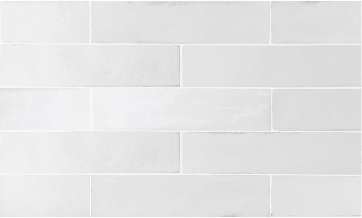 Gres TRIBECA GYPSUM WHITE HIGH GLOSS 6x24,6