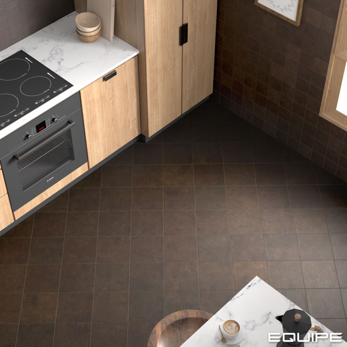 Gres STAGE BROWN MATT 10x10