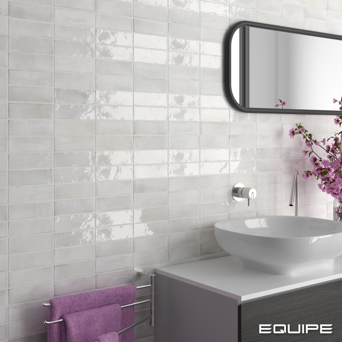 Gres COCO WHITE GLOSS 5x15