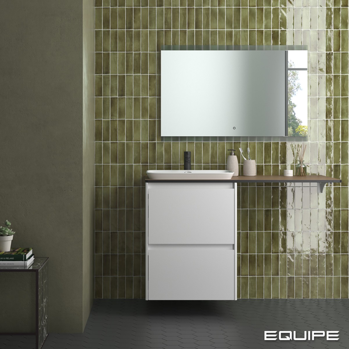 Gres COCO VERD GLOSS 5x15