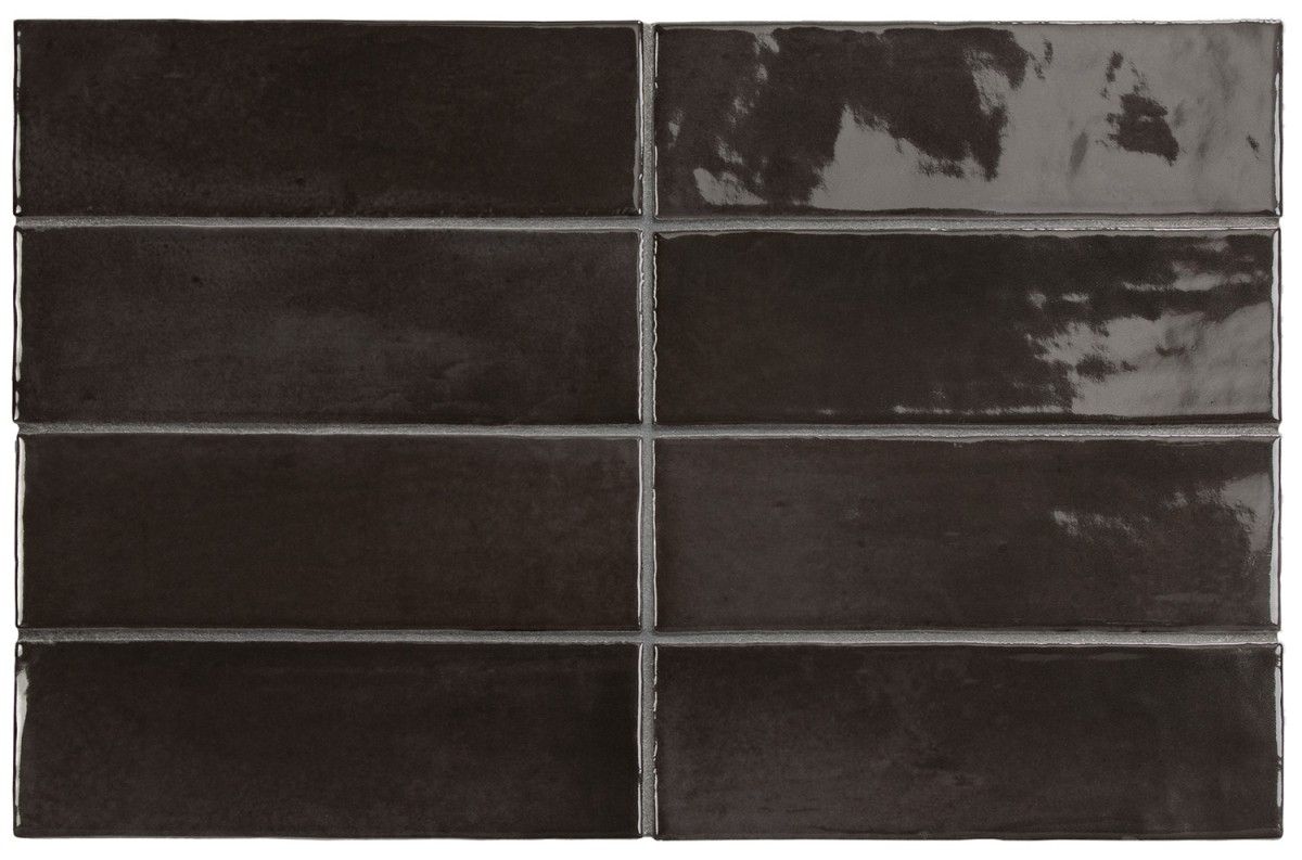 Gres COCO BLACK HUT GLOSS 5x15
