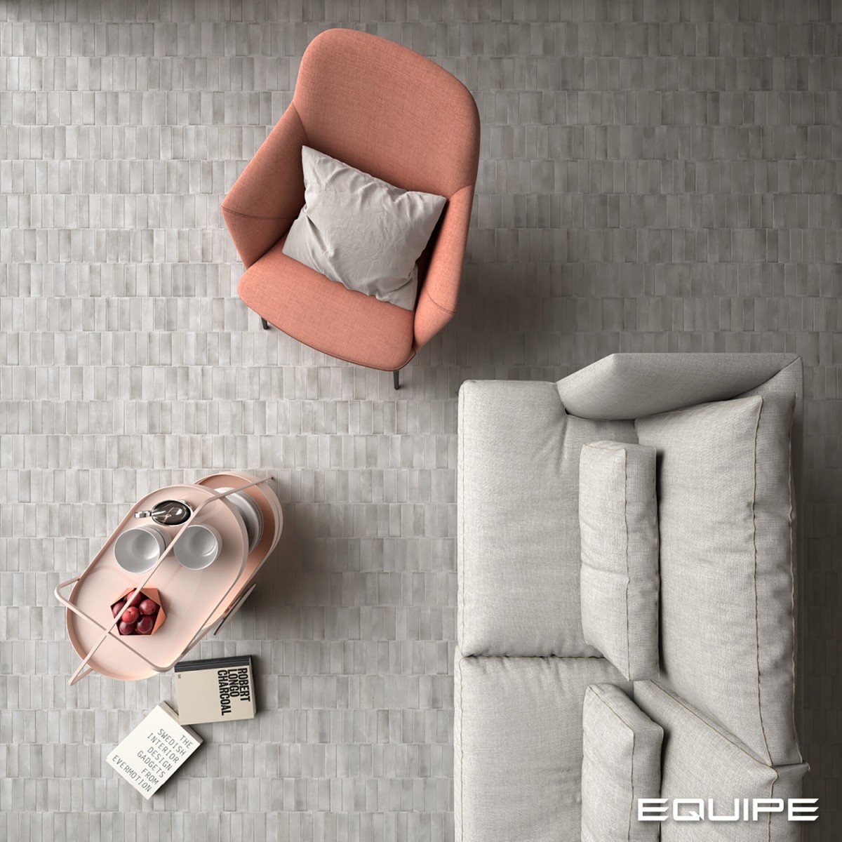 Gres COCO AMBER GREY MATT 5x15