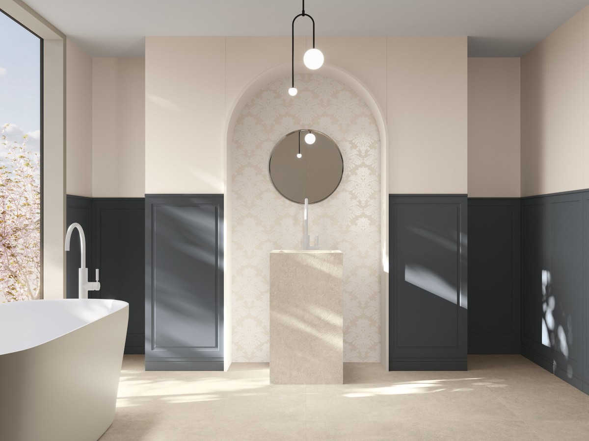 Listwa ceramiczna BELLAGIO ZOCALO NUVOLE 10X60 cokół grafit mat