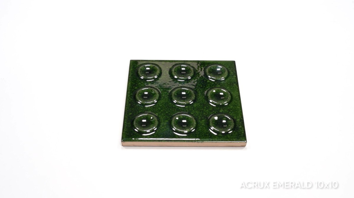 Płytka ścienna GENUINE ACRUX EMERALD 10x10