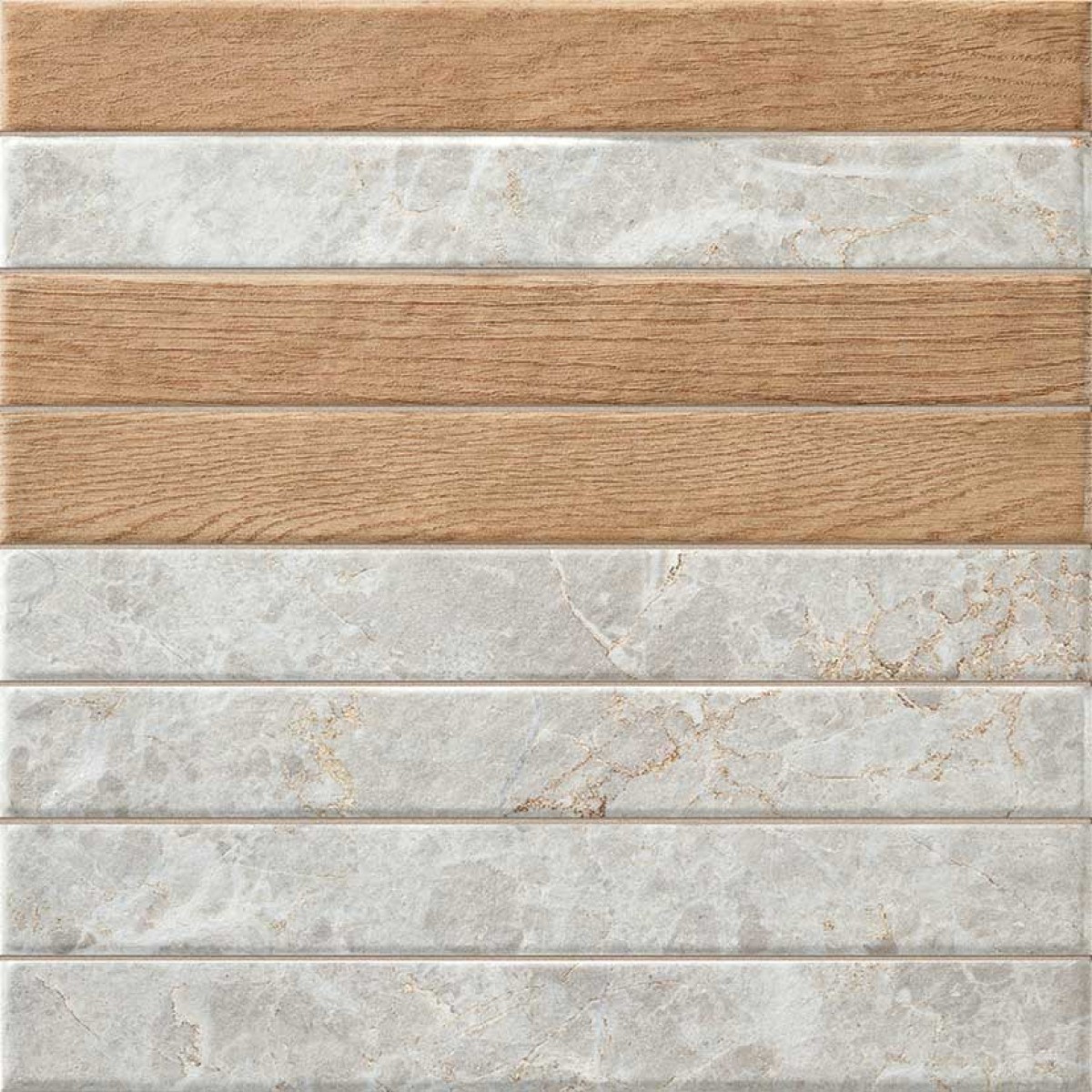 Płytka ścienna BRICK CAPRI WHITE MIX 35x35