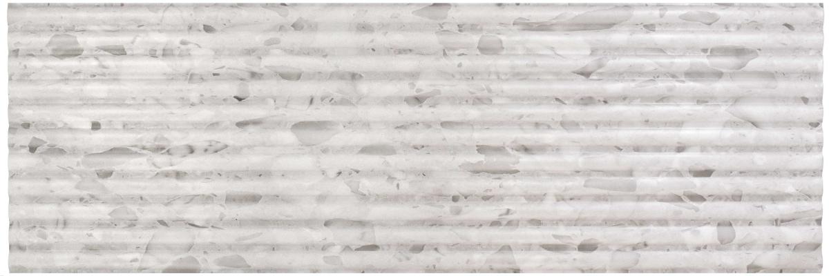 Gres FLUTED TERRAZO WHITE 40x120