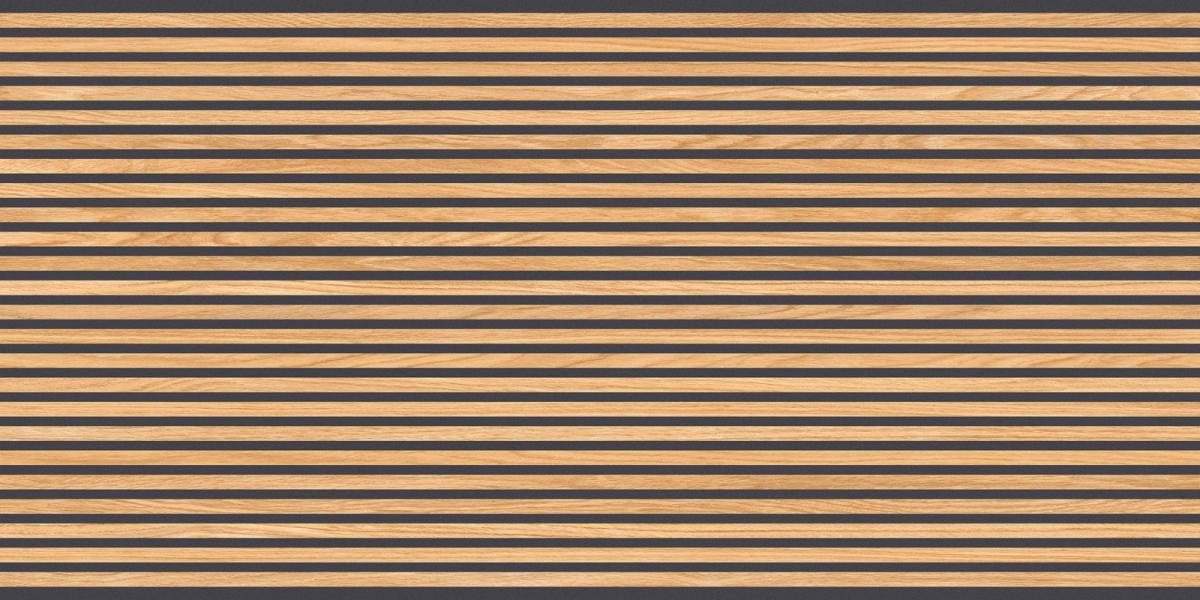 Darmowa próbka 20x30 - Gres ścienny lamele CANNE HONEY BLACK 60x120 (1)