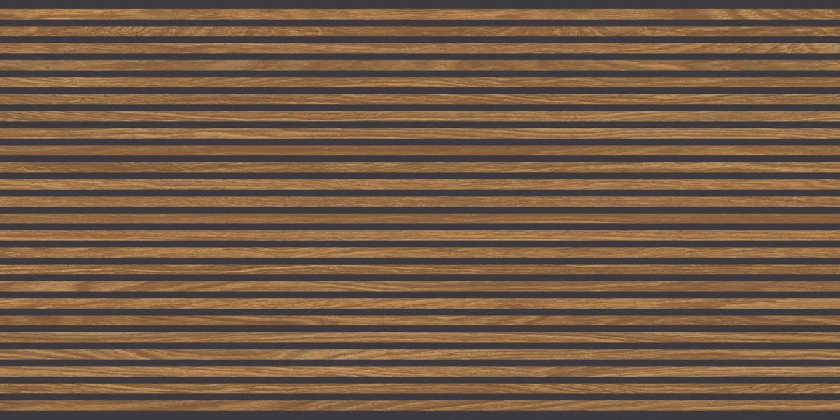 Darmowa próbka 20x30 - Gres ścienny lamele CANNE NUT BLACK 60x120 (1)