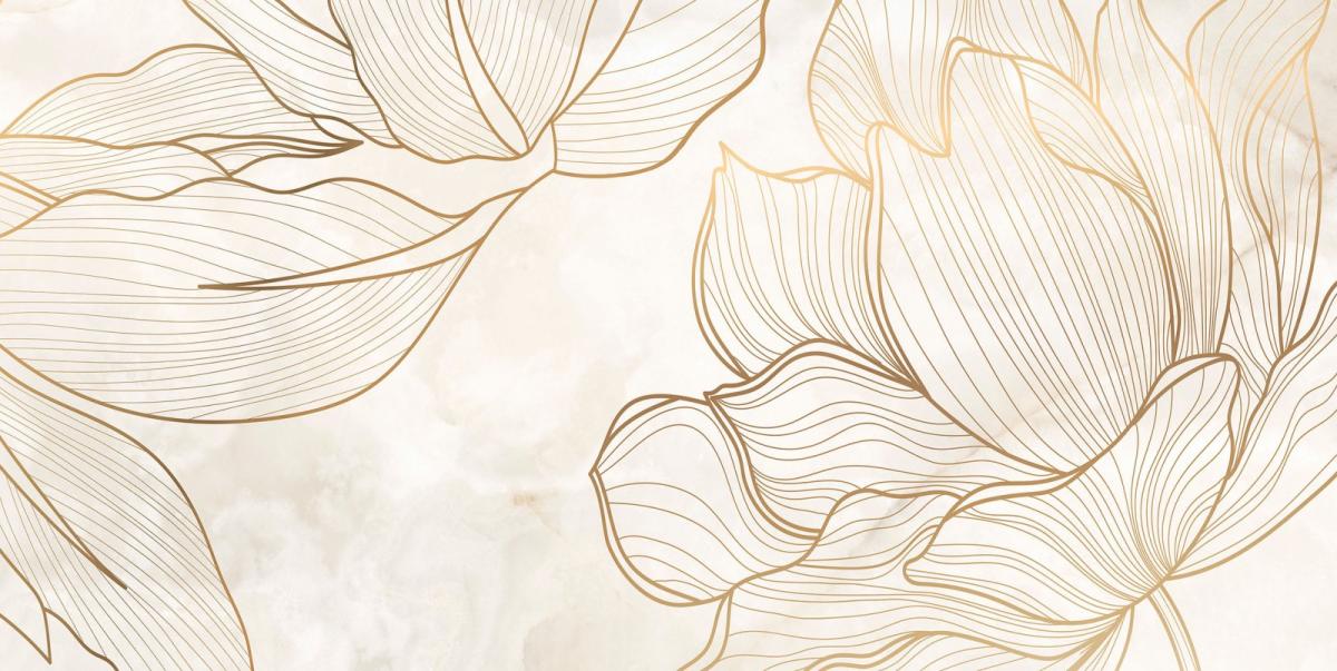 Darmowa próbka 20x30 - Gres LUMIERE FOGLIA D'ORO 60x120 (1)