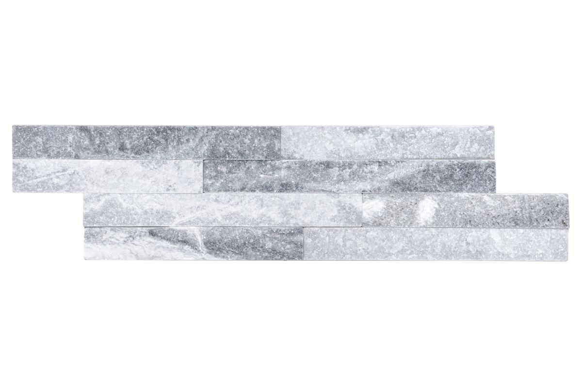 Darmowa próbka - Kamień naturalny elewacyjny QUARTZ WHITE&GREY 10x35 białoszary (1)