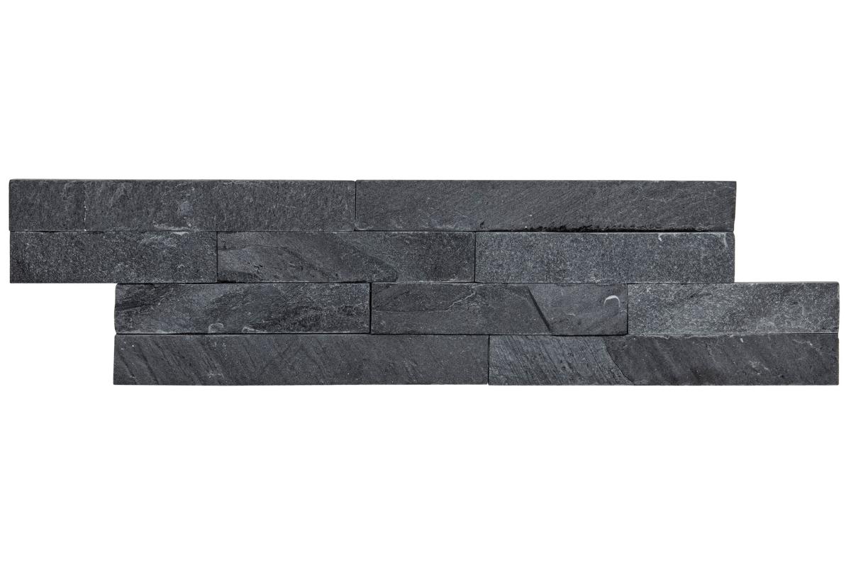 Darmowa próbka - Kamień naturalny elewacyjny SLATE BLACK 10x35 czarny (1)