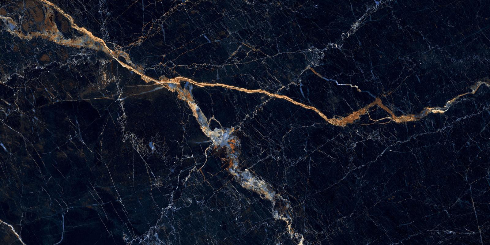 Gres polerowany AZUL NOBLE 60x120 płytka granatowa