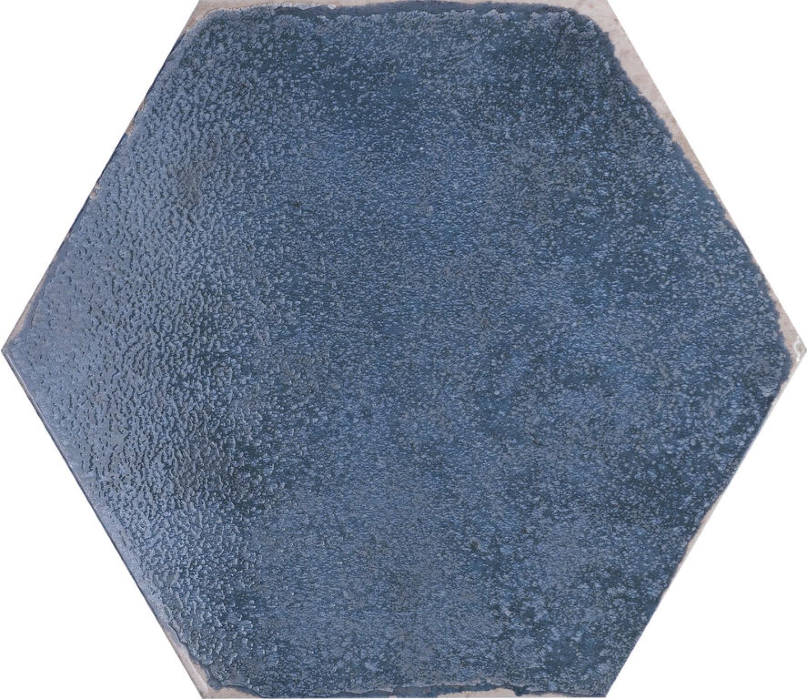 Darmowa próbka - Gres OKEN HEXAGON BLUE BRILLO 23,2x26,7 (1)