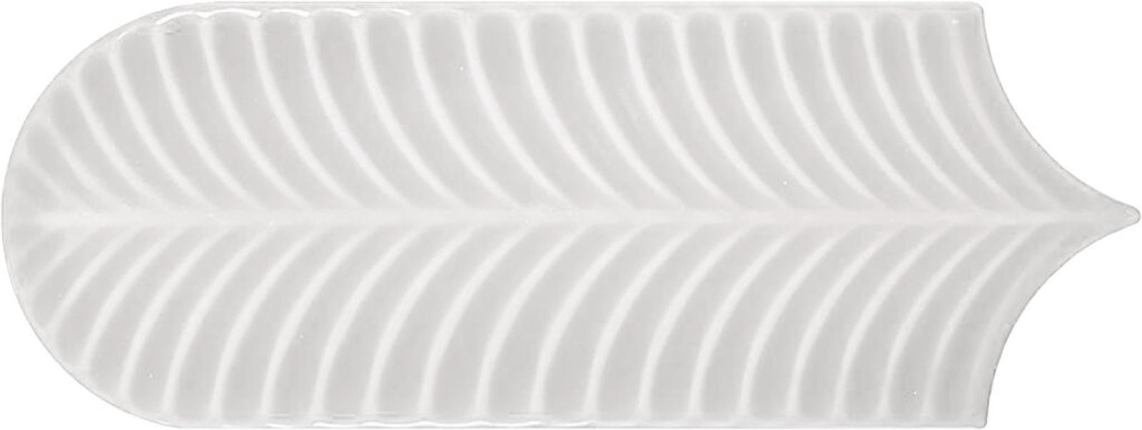 Darmowa próbka - Płytka ścienna ALMA SCALE WHITE BRILLO 8x21,5 (1)