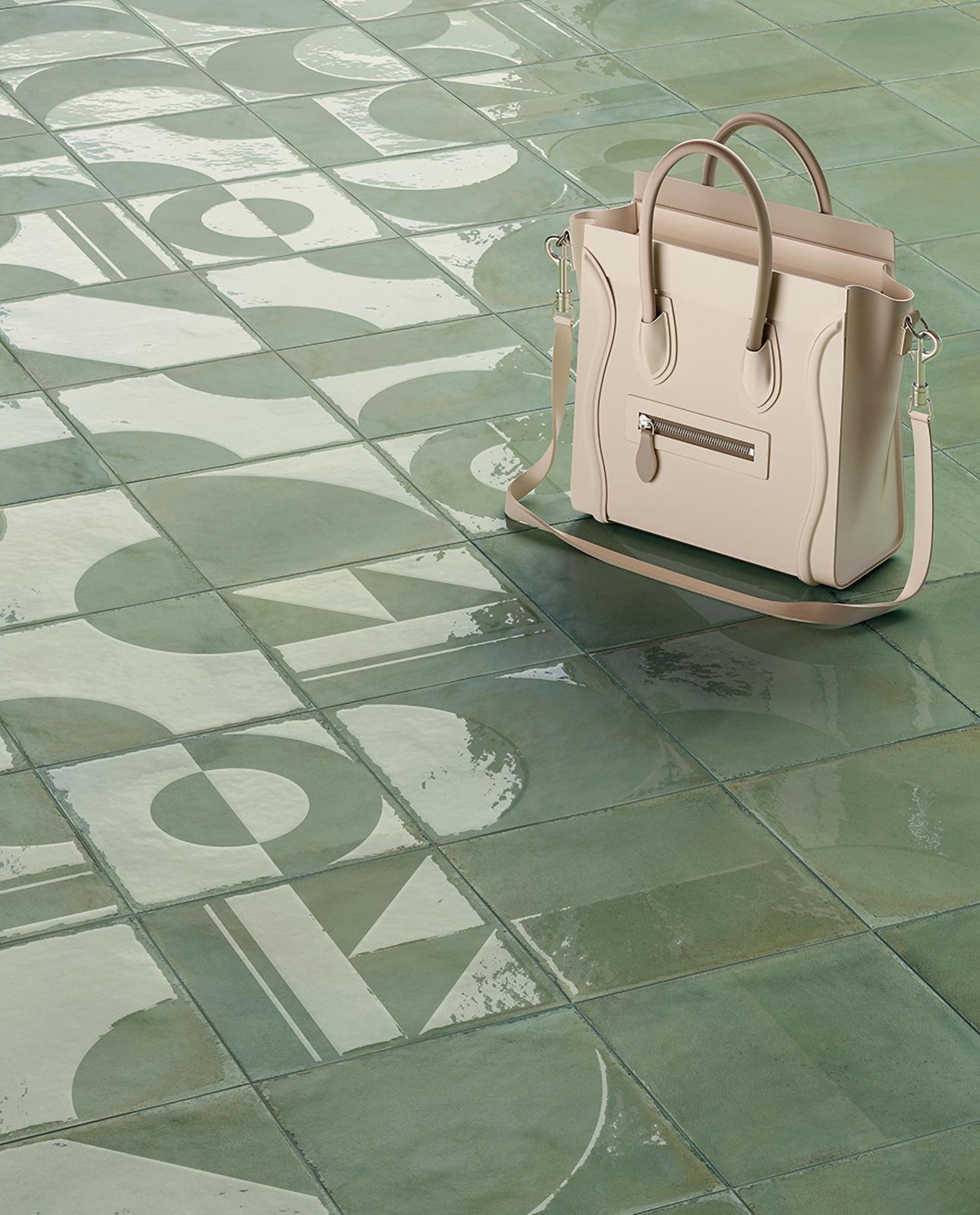 Gres MANUFATTI FORME ACQUAMARINA 20x20