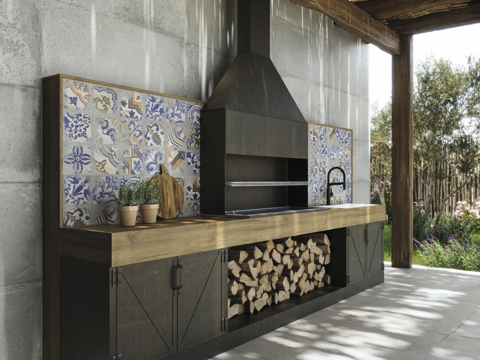 Gres ANTICO CASALE NESSO CENERE MIX 20x20