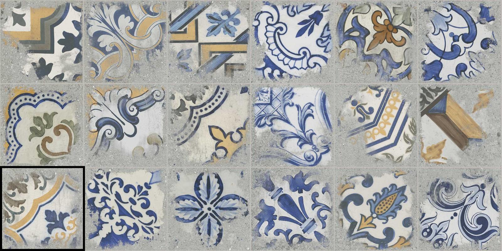 Gres ANTICO CASALE NESSO CENERE MIX 20x20