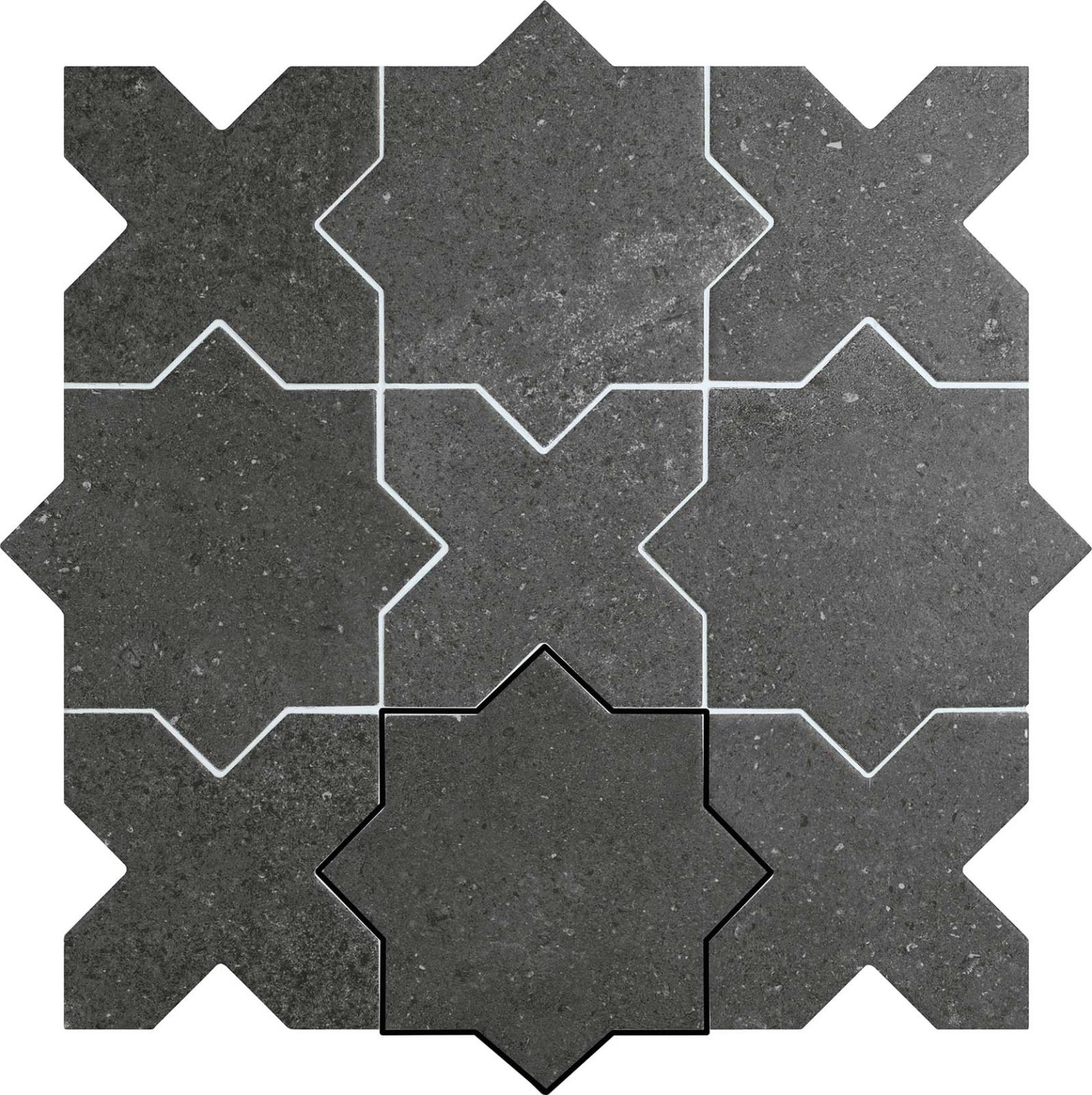 Gres ANTICO CASALE OTTO GRAFITE 16,8x16,8 (3)