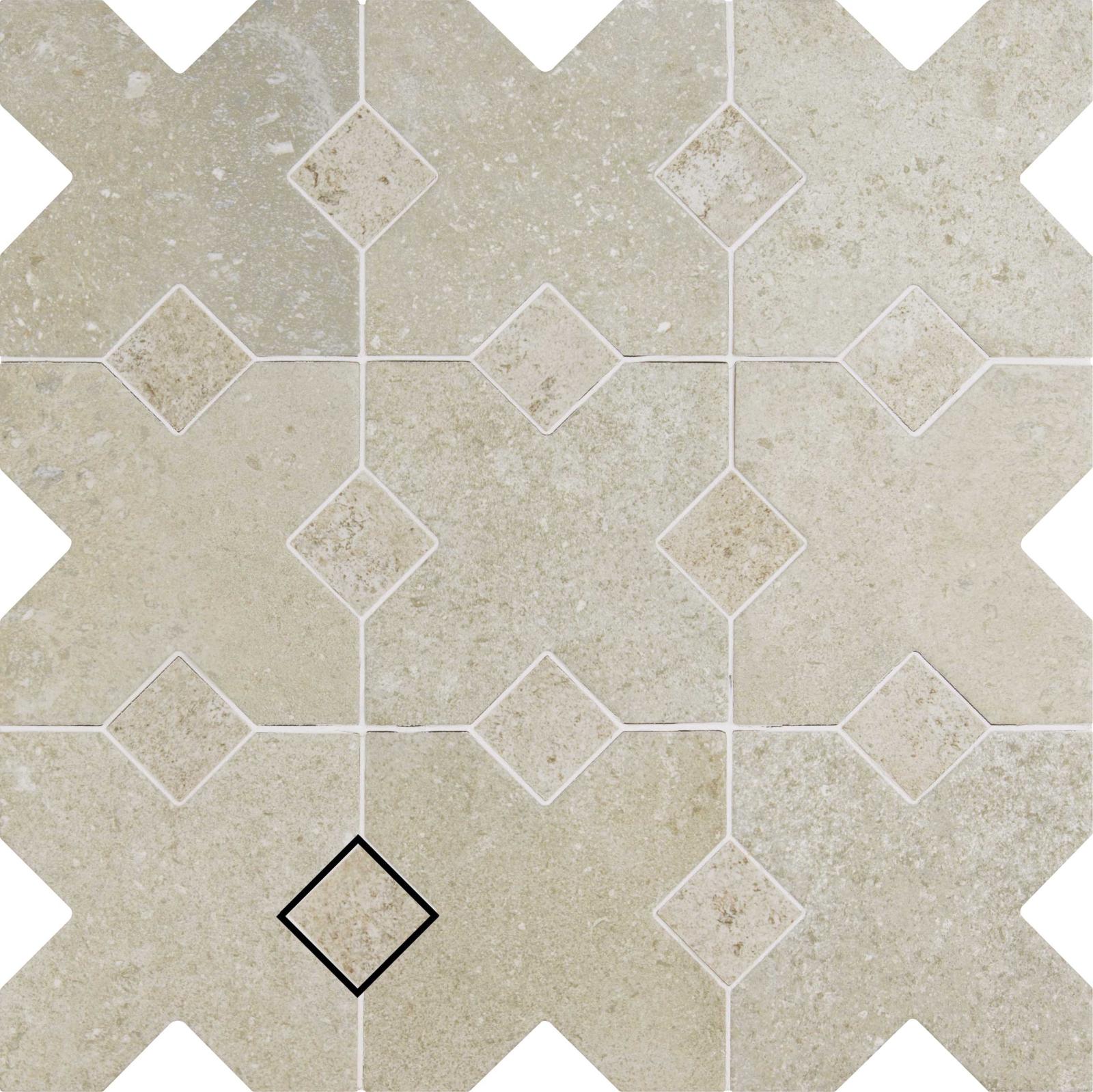 Gres ANTICO CASALE TOZZETTO CASALE ECRU 3,4X3,4