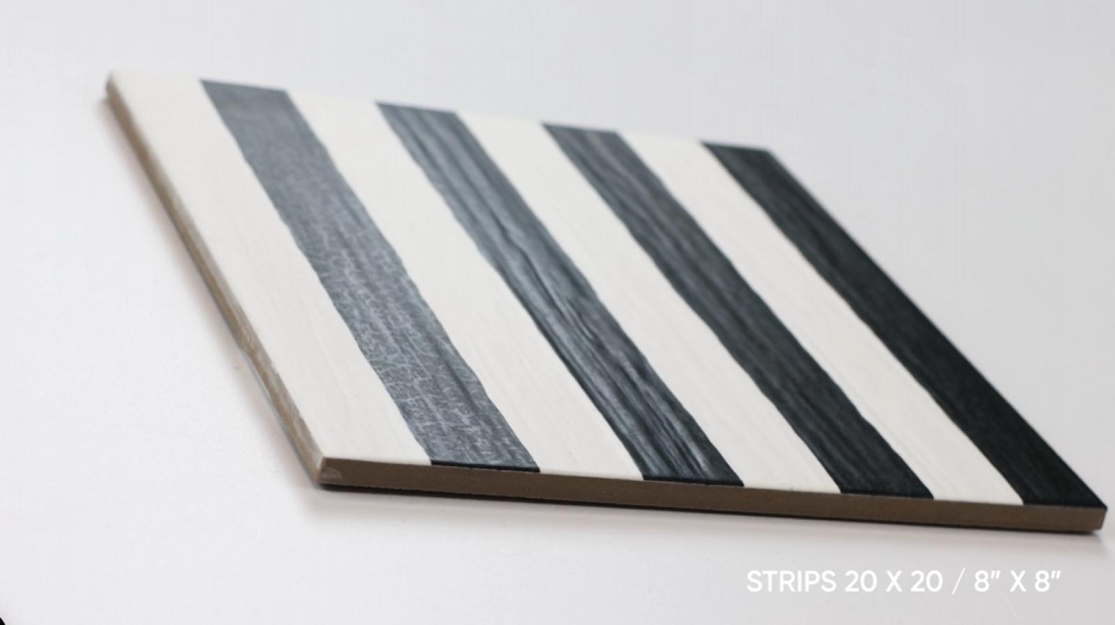 Gres ESENCIA MATERIAL STRIPS 20x20 (4)