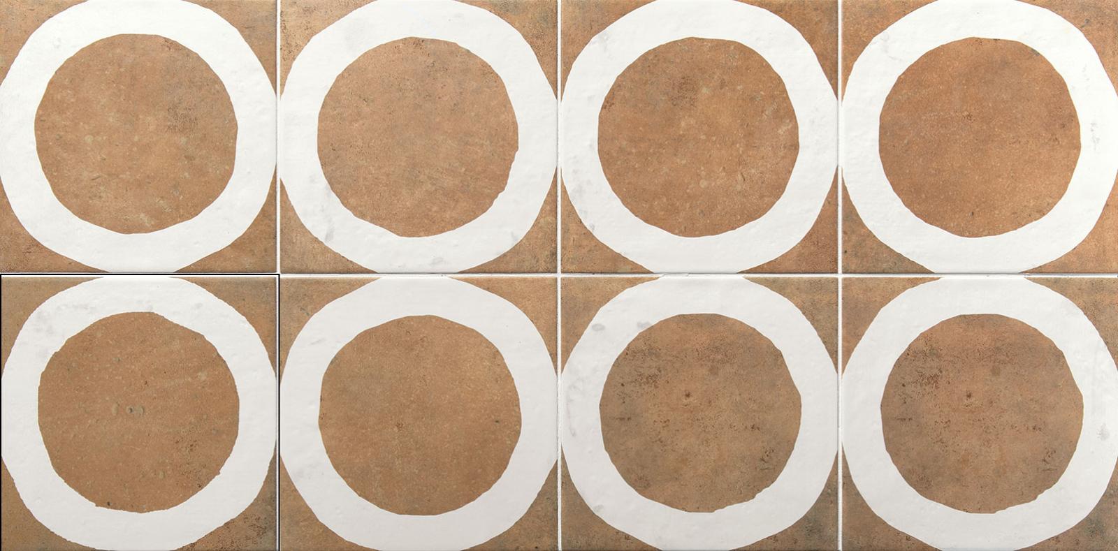 Gres ESENCIA MATERIAL CIRCLE 20x20