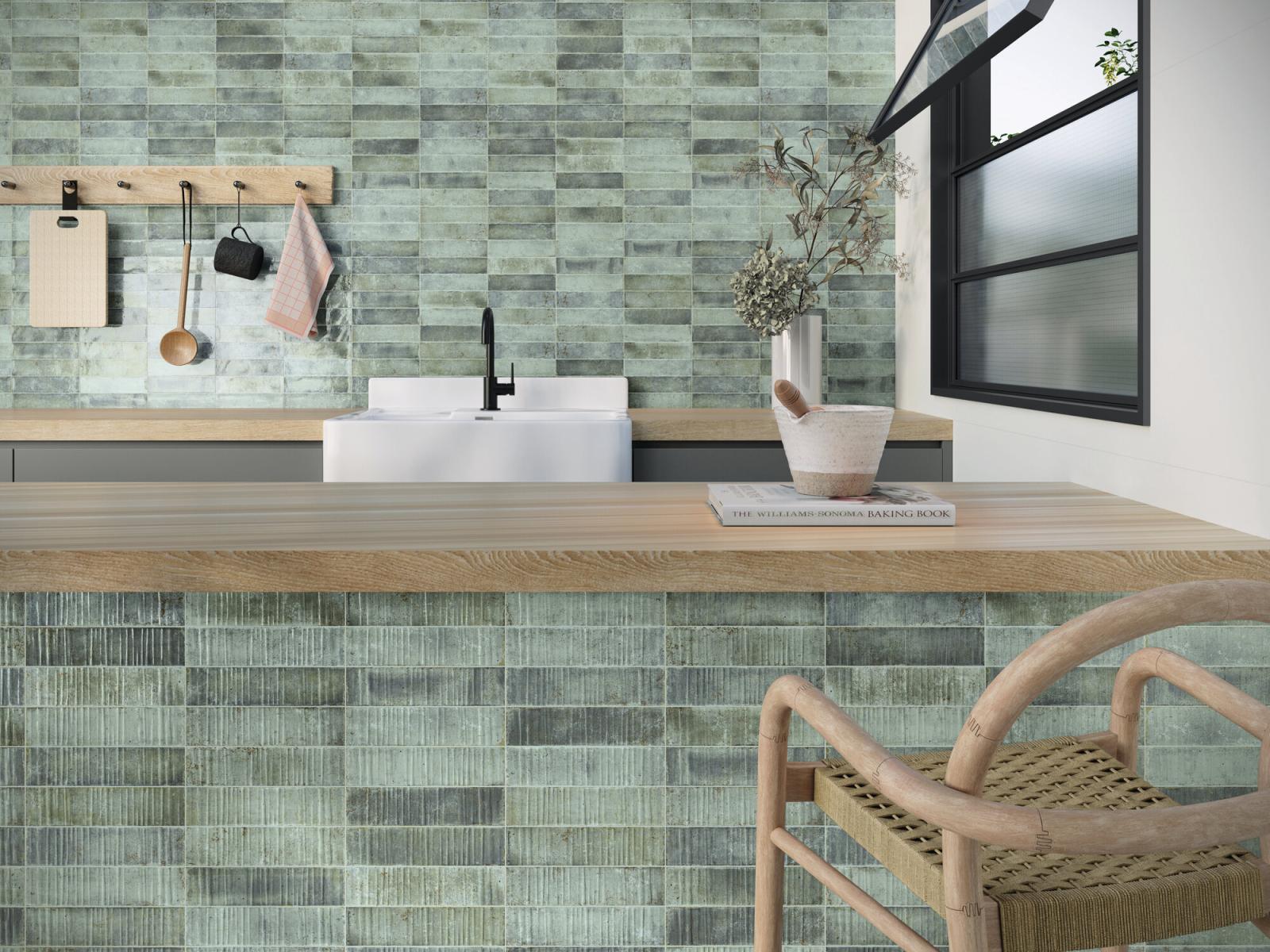 Płytka ścienna GROOVE JADE 5x20