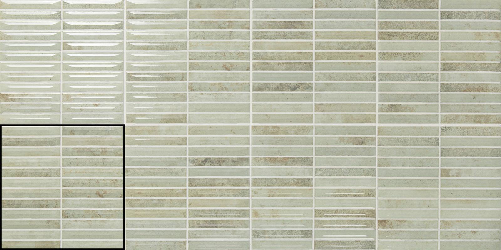 Płytka ścienna INCISION MOONSTONE SAGE 20x20 (3)