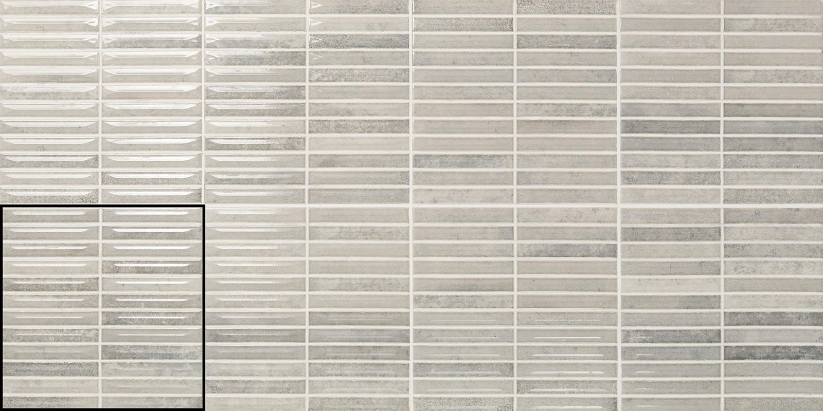 Płytka ścienna INCISION MOONSTONE GREY 20x20 (3)
