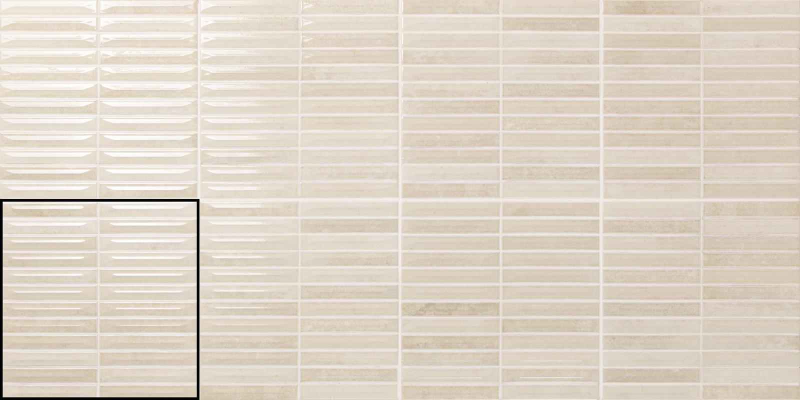 Płytka ścienna INCISION MOONSTONE SAND 20x20 (3)
