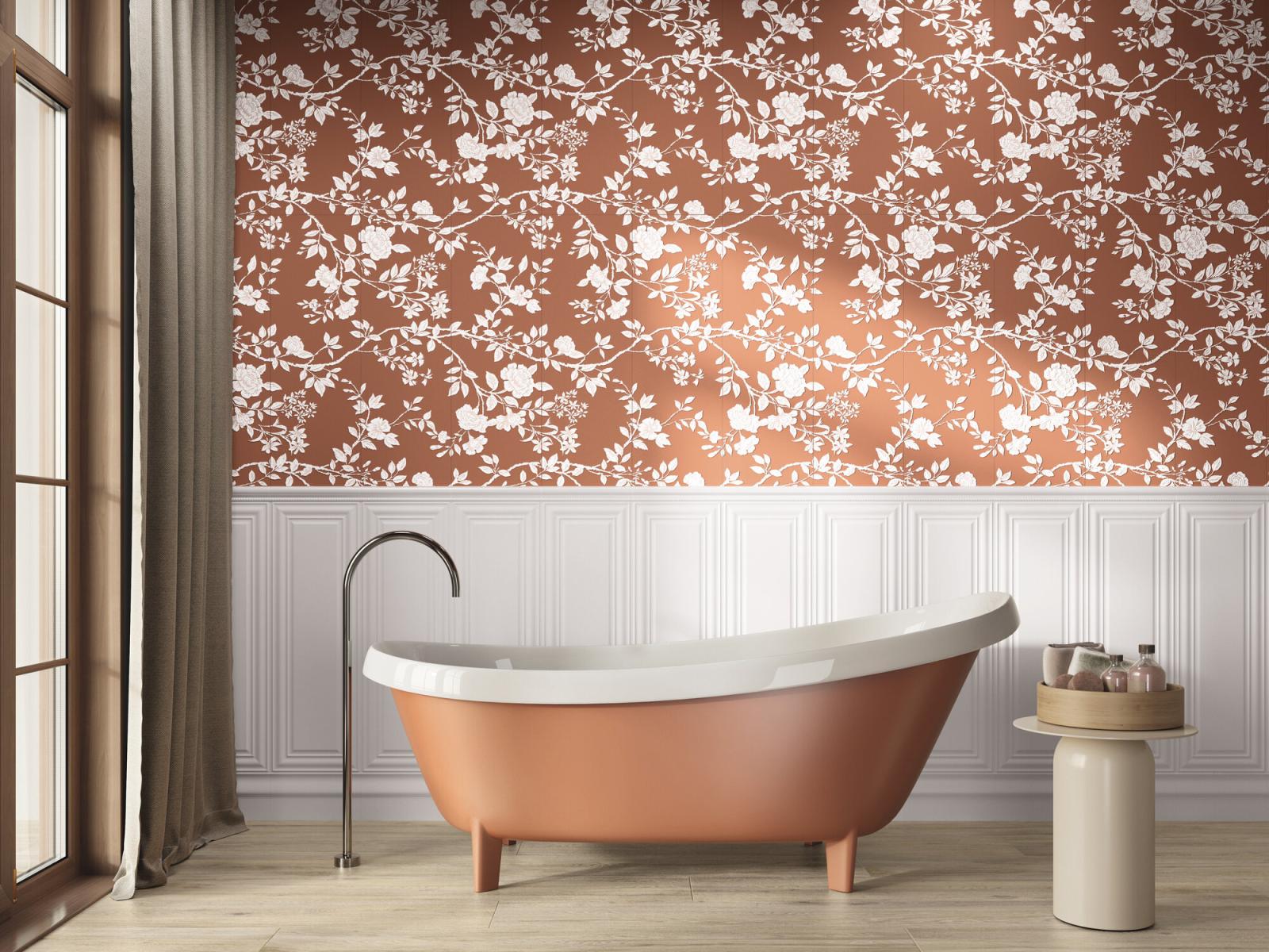 Płytka ścienna BOISERIE BLANCO MATE 30x90